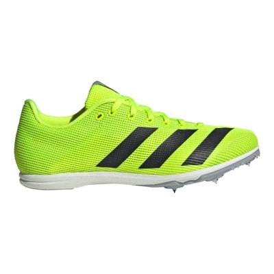 adidas Allroundstar - Kids Running Spikes - Lucid Lemon/Core Black/Halo Silver