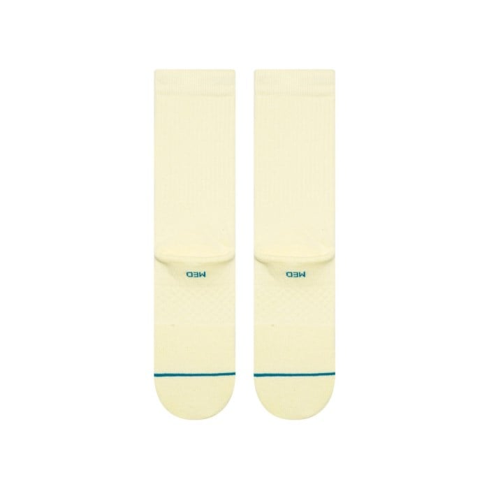Stance Icon Crew Unisex Socks - Butter