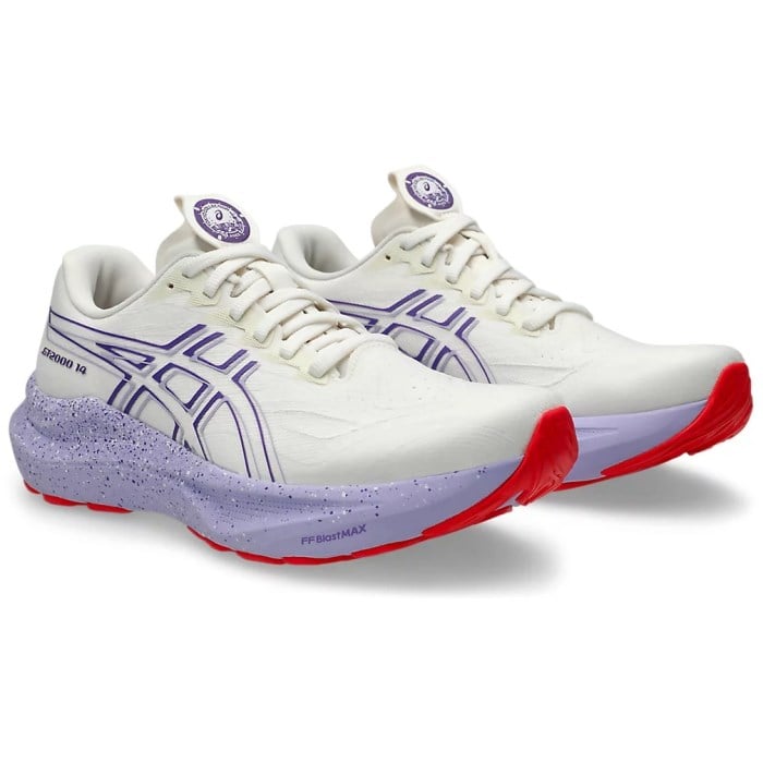 Asics GT-2000 14 Tokyo - Womens Running Shoes - Cream/Edo Purple