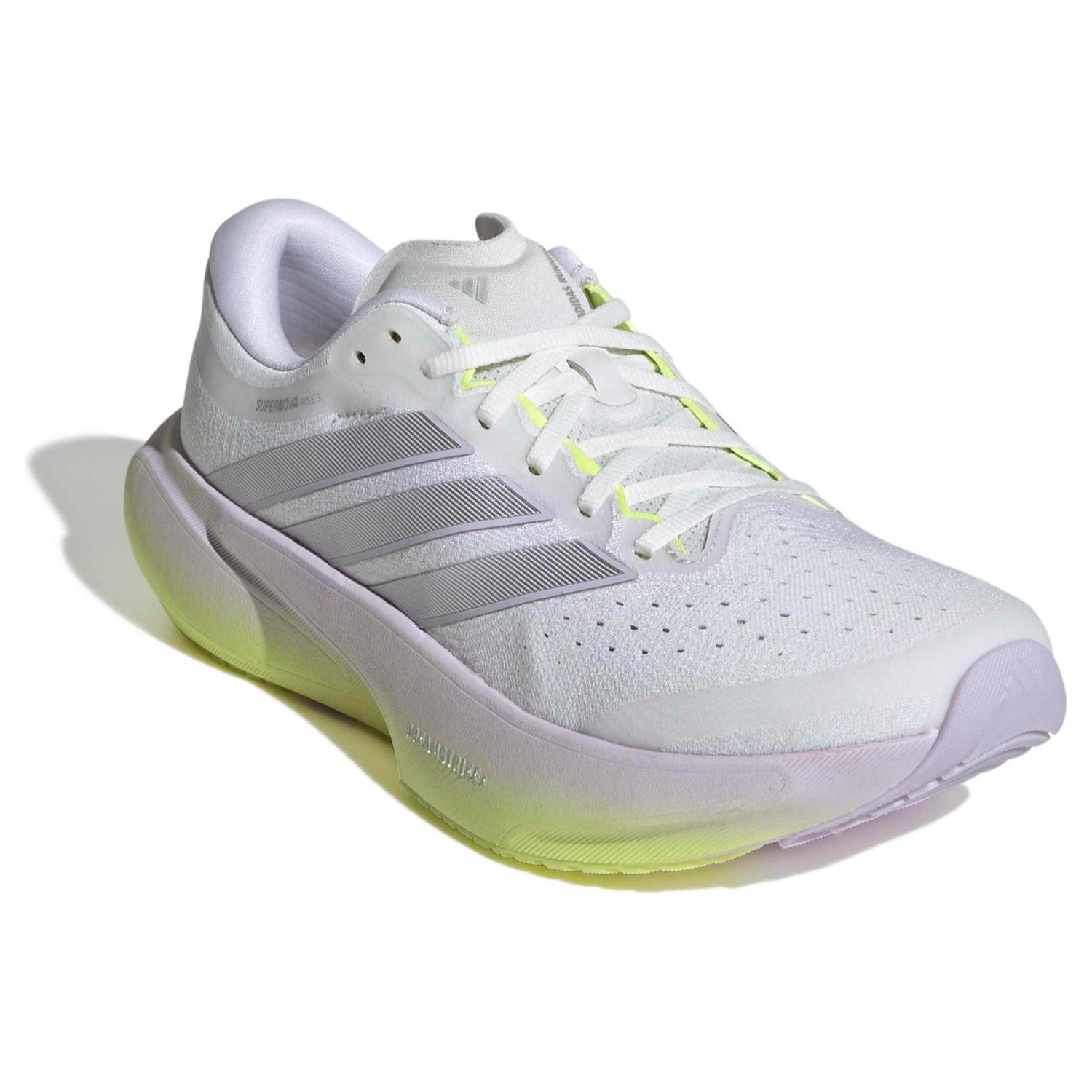 adidas Supernova Rise 3 - Womens Running Shoes - Crystal White/Silver Metallic/Purple Tint - image 8