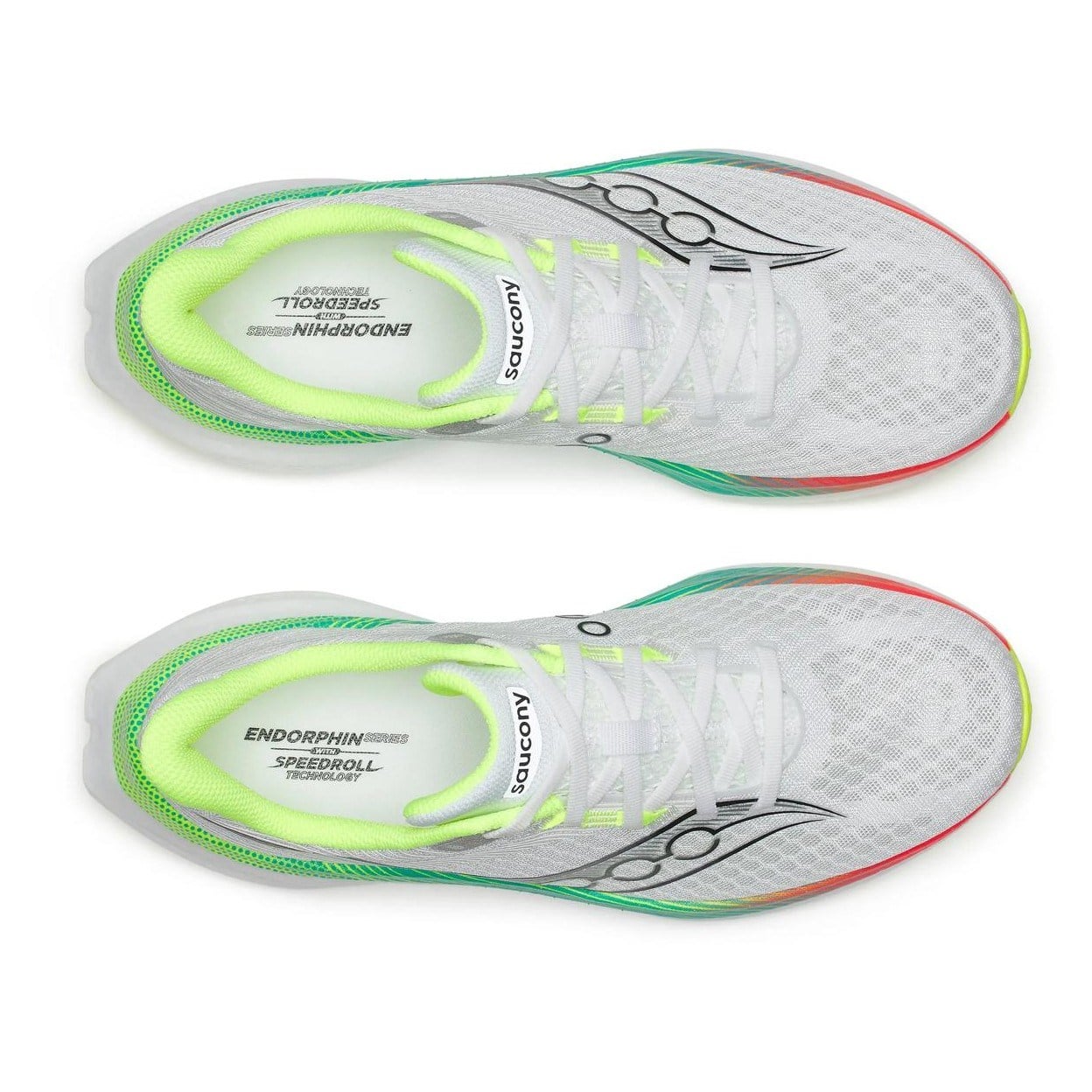 Saucony Endorphin Speed 5 - Mens Running Shoes - White/Multi - image 5