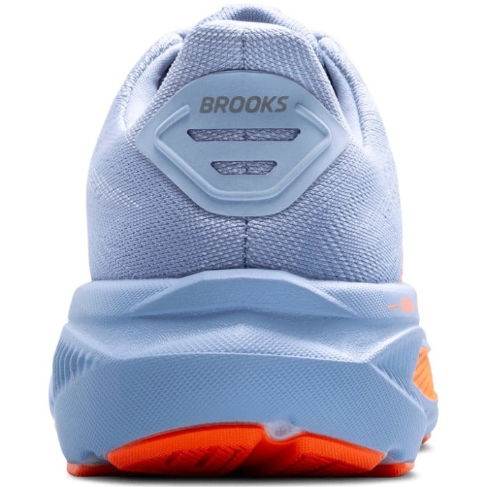 Brooks Ghost 17 - Womens Running Shoes - Blue Heron/White/Orange