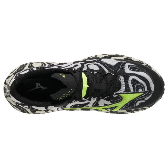 Mizuno Neo Accera - Unisex Trail Running Shoes - Dawn Blue/Lightning Yellow/Black