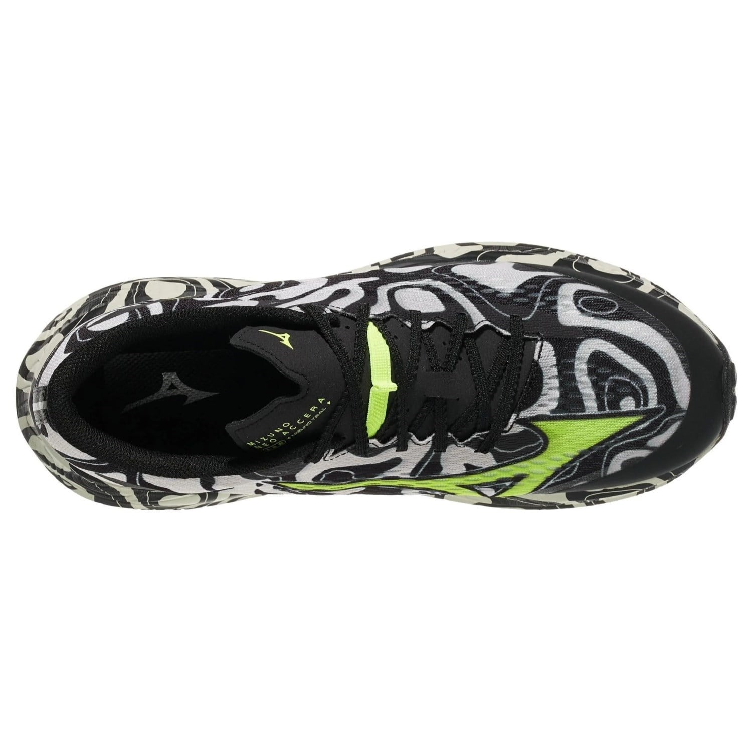 Mizuno Neo Accera - Unisex Trail Running Shoes - Dawn Blue/Lightning Yellow/Black