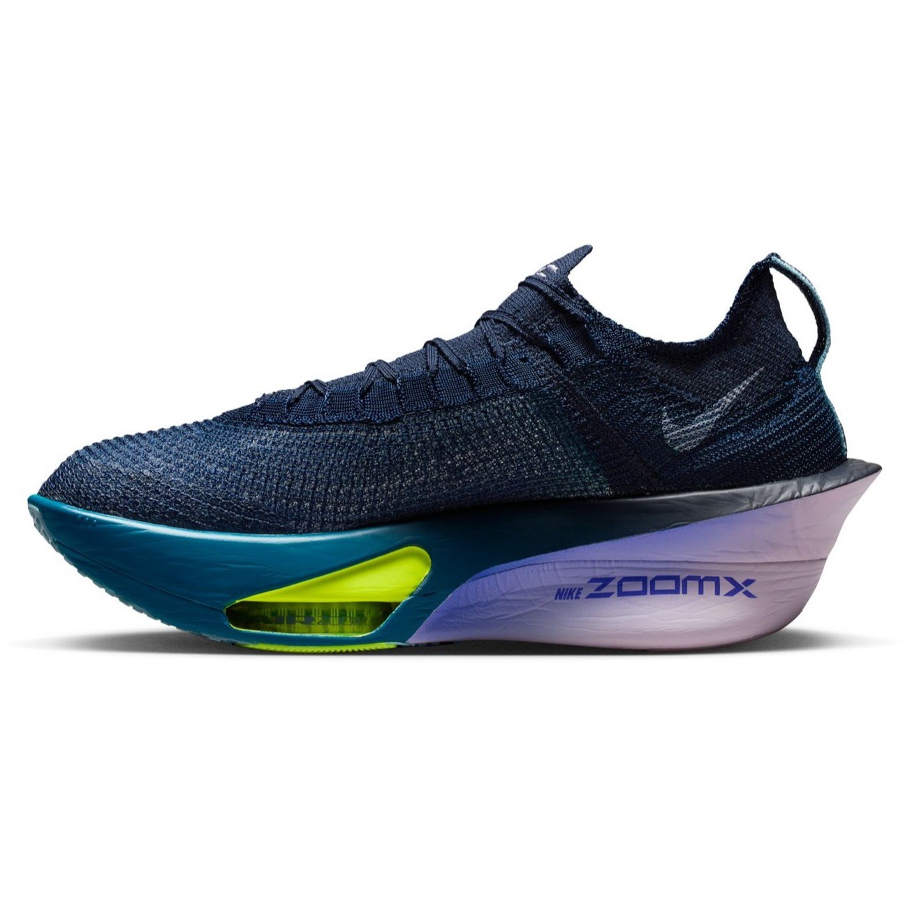 Nike Alphafly 3 - Mens Road Racing Shoes - Obsidian/White/Doll/Persian Violet