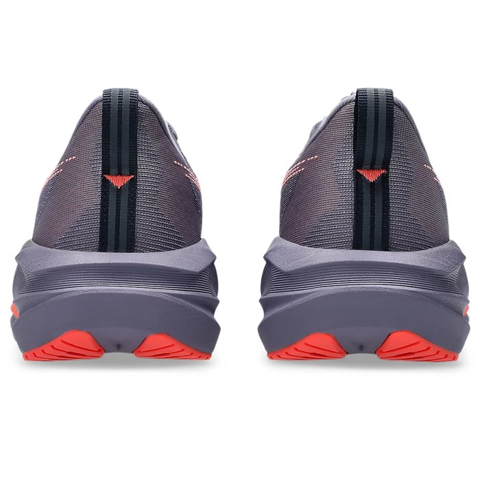Asics NovaBlast 5 - Womens Running Shoes - Greyish Purple/Coral Reef