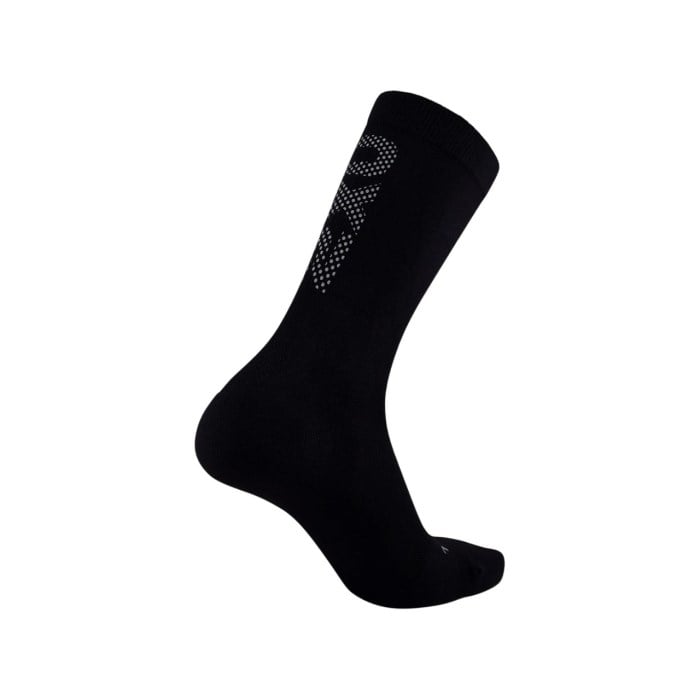 2XU Vectr Reflective Unisex Crew Socks - Black/Silver Reflective
