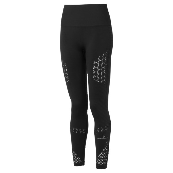 Ronhill Momentum Seamless Womens Running Tights - Black