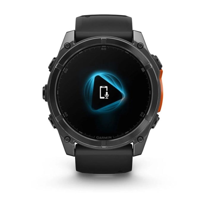 Garmin Fenix 8 51mm AMOLED Premium Multisport Watch - Slate Grey/Black Silicone Band - image 7