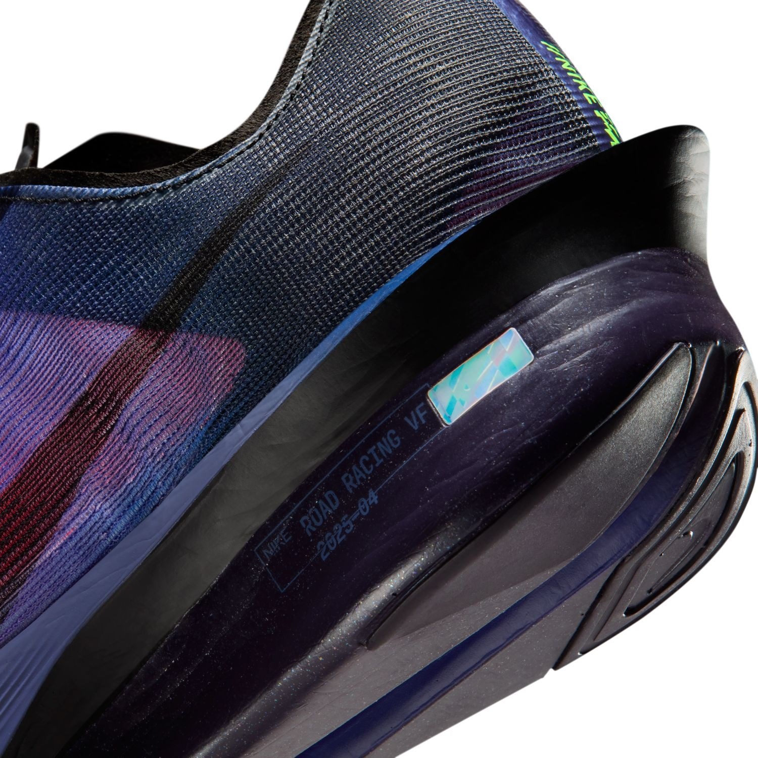 Nike ZoomX Vaporfly 4 - Mens Racing Shoes - Dark Obsidian/Black/Purple Dynasty