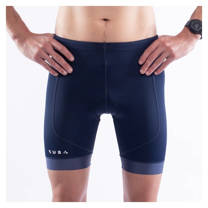 Sub4 Action Mens Triathlon Singlet & Shorts - 2 Piece Set - Navy