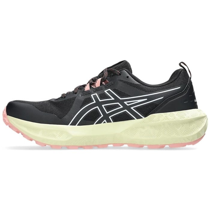 Asics Gel Sonoma 8 - Womens Trail Running Shoes - Black/White