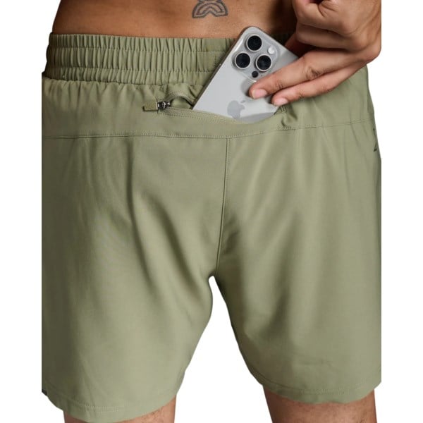 2XU Aero 5 Inch Mens Running Shorts - Hunter/Black Reflective