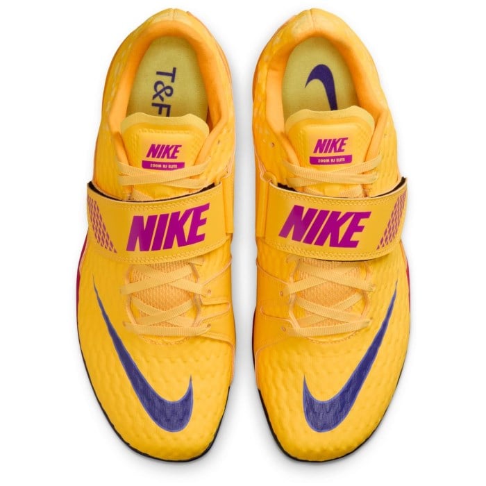 Nike High Jump Elite - Unisex Jumping Spikes - Citron Pulse/Indigo Burst/Mega Blue