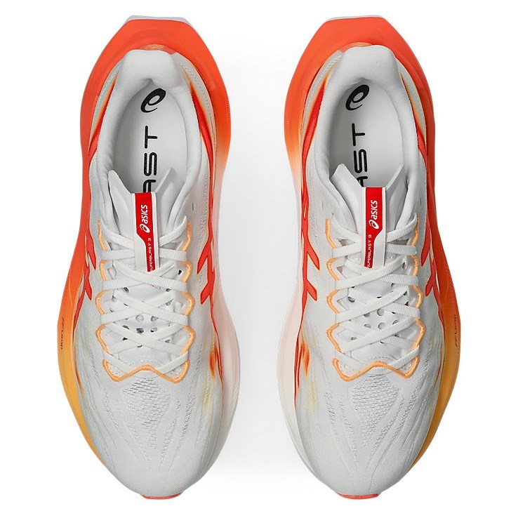 Asics Superblast 3 - Unisex Running Shoes - White/Orange Glow - image 4