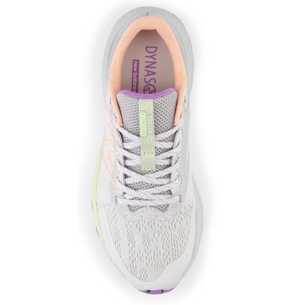 New Balance Nitrel v5 - Womens Trail Running Shoes - Grey Matter/Guava Ice/Limelight