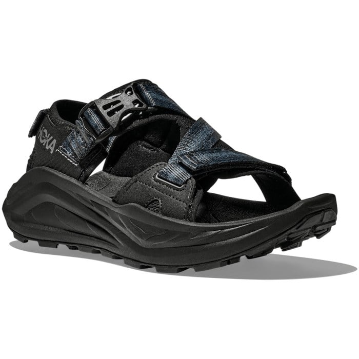 Hoka Infini Hike TC - Womens Hiking Sandals - Black/Black