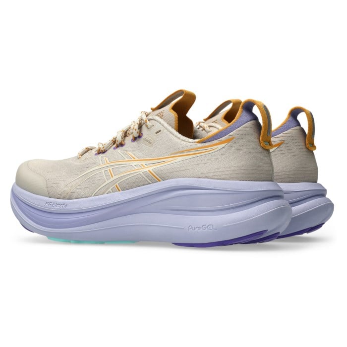 Asics Gel Nimbus 28 TR - Womens Trail Running Shoes - Simply Taupe/Fresh Air - image 4