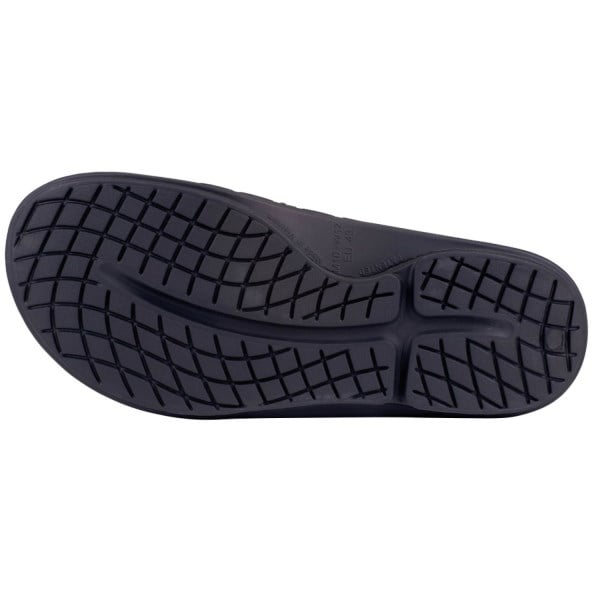OOFOS OOAHH Sport Flex - Unisex Recovery Slides - Black Matte
