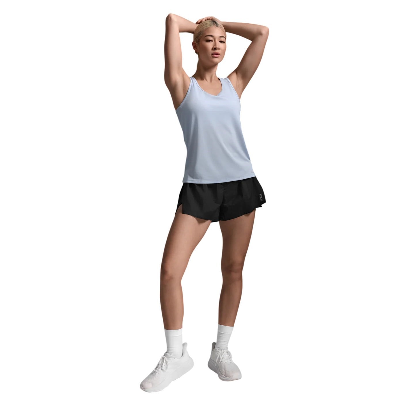 2XU Womens Aero Mesh Singlet - Halogen/Halogen Reflective