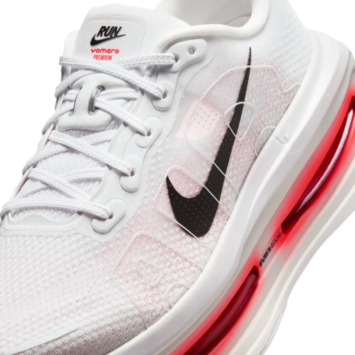Nike Vomero Premium - Mens Running Shoes - White/Black/Bright Crimson/Photon Dust