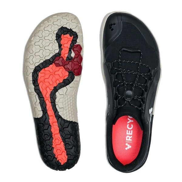 Vivobarefoot Primus Trail III All Weather FG - Mens Trail Running Shoes - Obsidian