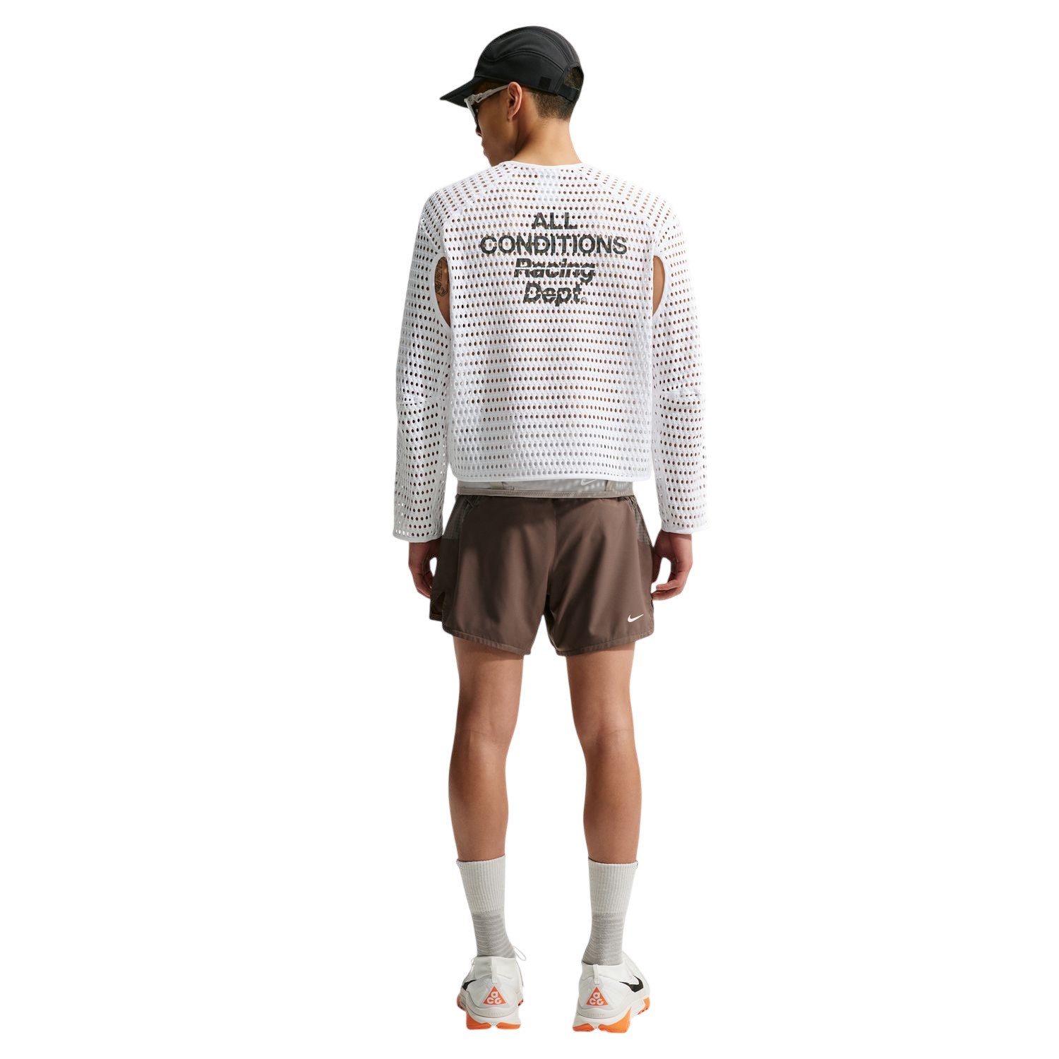 Nike ACG Radical AirFlow NXT Mens Trail Running Top - White/Anthracite - image 5