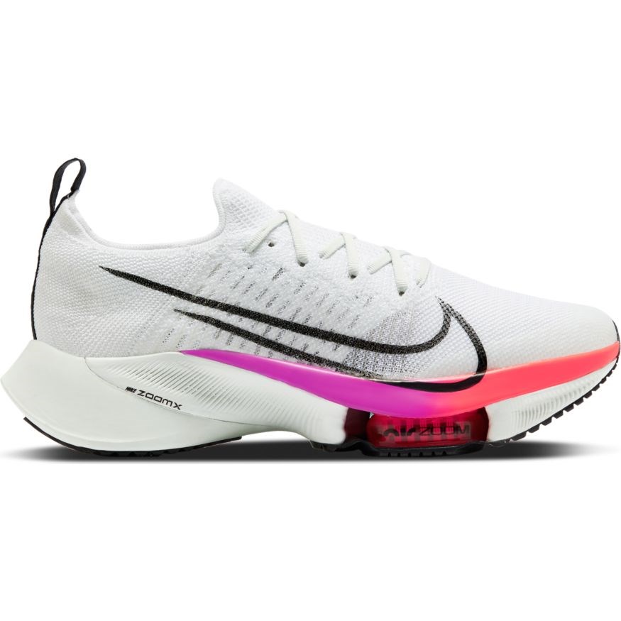 Nike Air Zoom Tempo Next% Womens Running Shoes White/Black