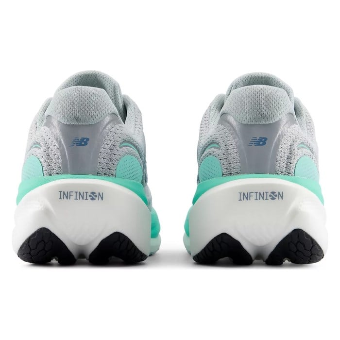 New Balance 1080v15 - Womens Running Shoes - Light Zinc Blue/Bright Mint - image 5