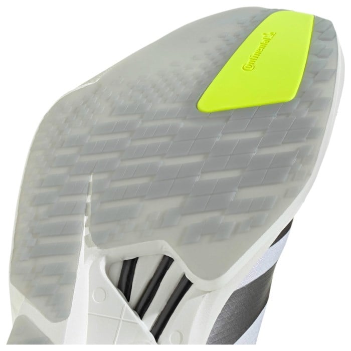 adidas Adizero Adios Pro 4 - Mens Racing Shoes - Cloud White/Iron Metallic/Solar Yellow - image 7
