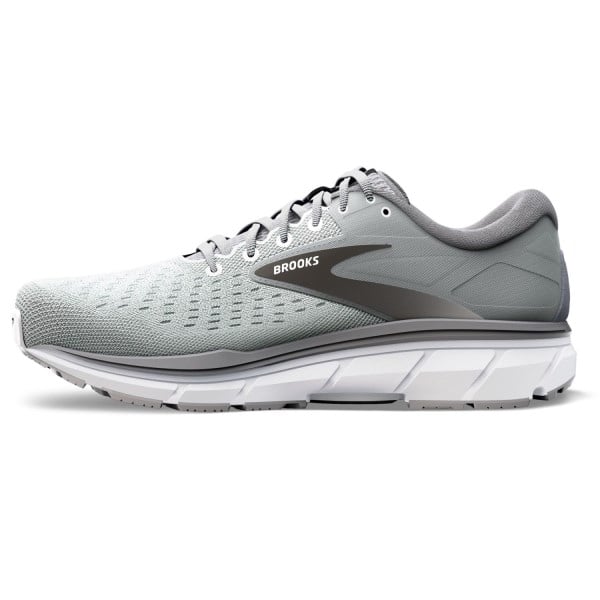Brooks Dyad 11 - Mens Running Shoes - Grey/Black/White
