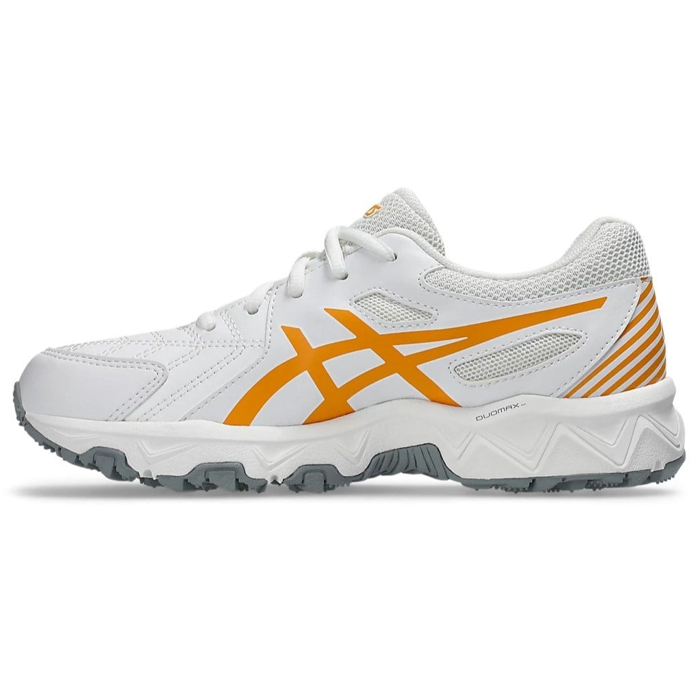 Asics Gel Trigger 12 TX GS - Kids Cross Training Shoes - White/Yamabuki