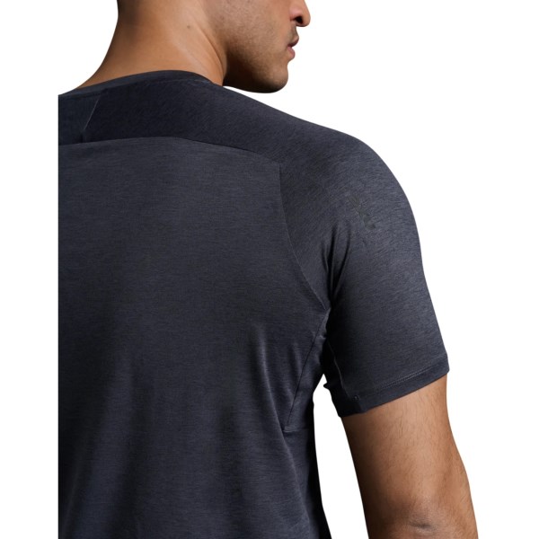 2XU Motion Mens Running T-Shirt - India Ink/Black