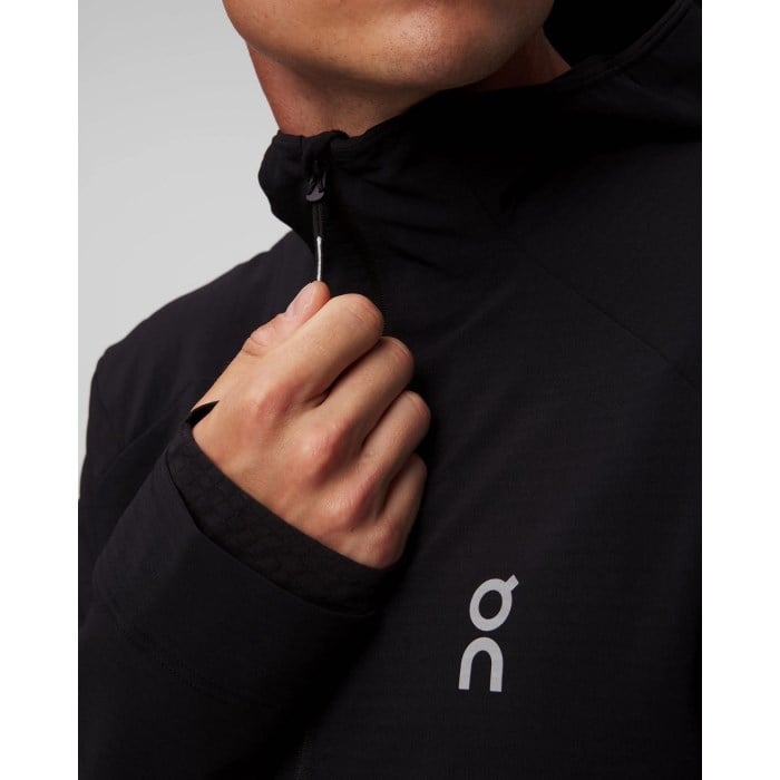 On Mens Pace Hoodie - Black