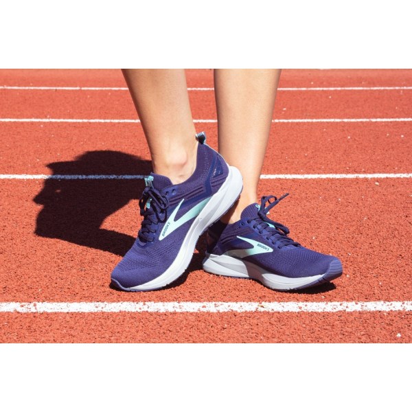 Brooks Ricochet 3 - Womens Running Shoes - Peacoat/Ribbon/Blue Tint