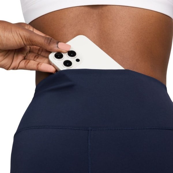 Nike One High Waisted 7/8 Womens Leggings - Obsidian/Black