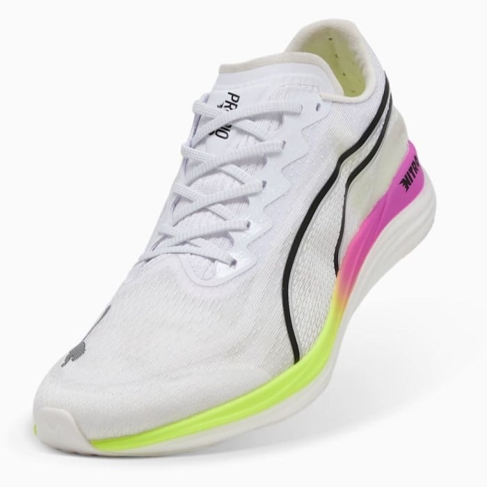 Puma Propio Nitro - Mens Running Shoes - Puma White/Pure Magenta
