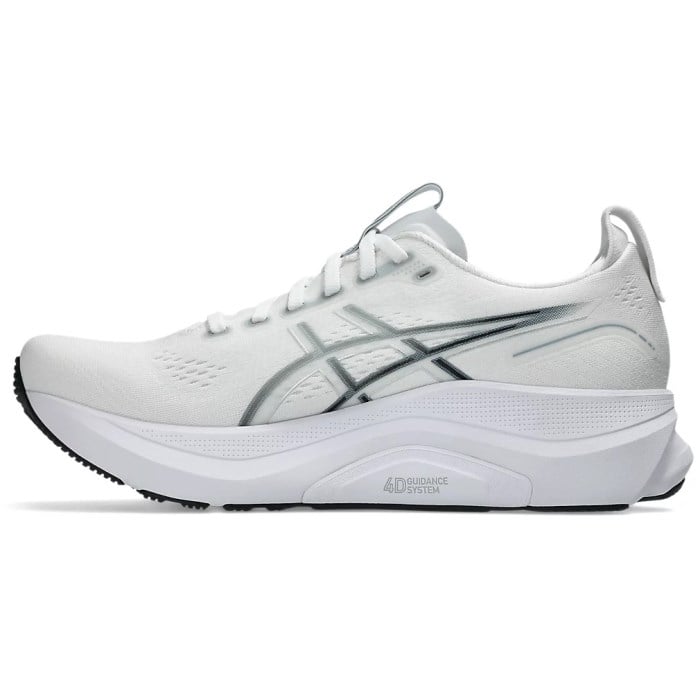 Asics Gel Kayano 32 - Mens Running Shoes - White/Pure Silver