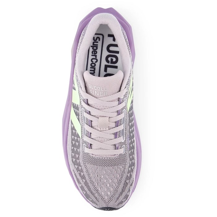 New Balance FuelCell SuperComp Trainer v3 - Womens Running Shoes - Truffle Salt/Candid Violet