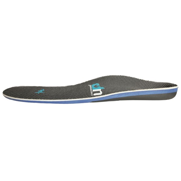 1000 Mile UP Advanced Sports Insole With F3D - High to Medium Arched Feet - Black
