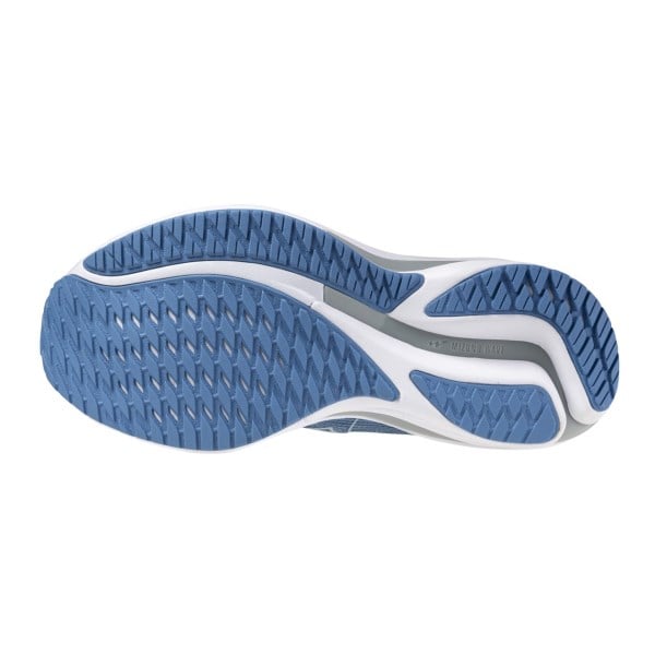 Mizuno Wave Rider 28 - Womens Running Shoes - Glacier Lake/White/Parisian Blue