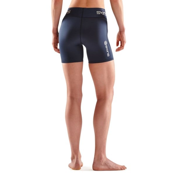 Skins Series-1 Womens Compression Shorts - Navy Blue