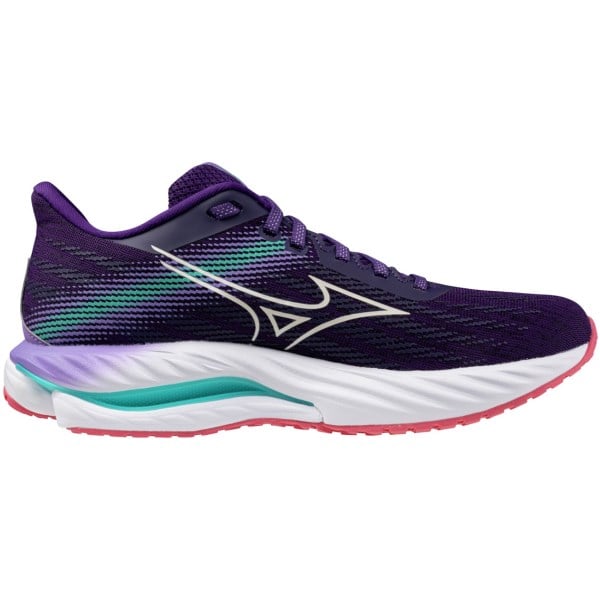 Mizuno Wave Inspire 21 - Womens Running Shoes - Vintage/Indigo/White/Camellia Rose