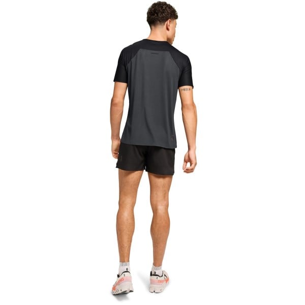 On Running Performance-T Mens Running T-Shirt - Black/Eclipse