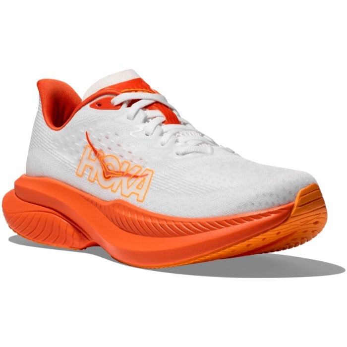 Hoka Mach 6 - Mens Running Shoes - Frost/Lava