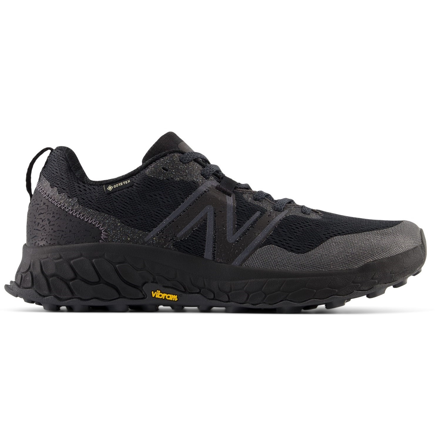 New Balance Fresh Foam Hierro v7 GTX - Mens Trail Running Shoes - Black/Magnet/Phantom