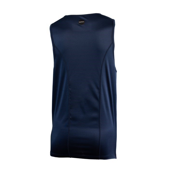 Sub4 Action Mens Running Singlet - Navy