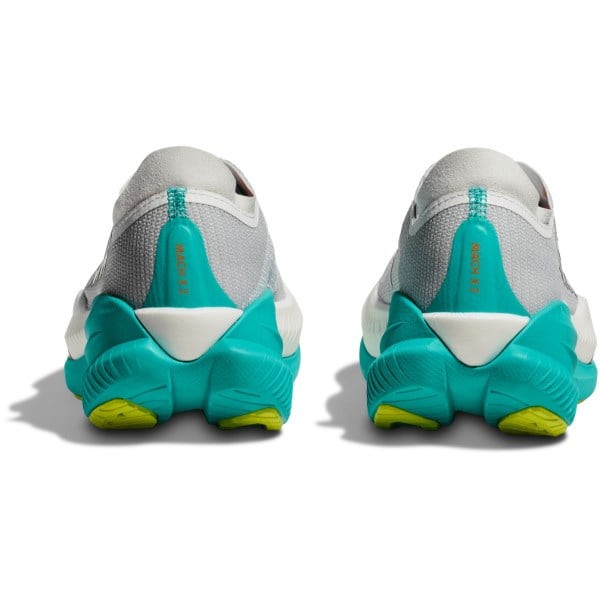 Hoka Mach X 2 - Womens Running Shoes - Frost/Electric Aqua