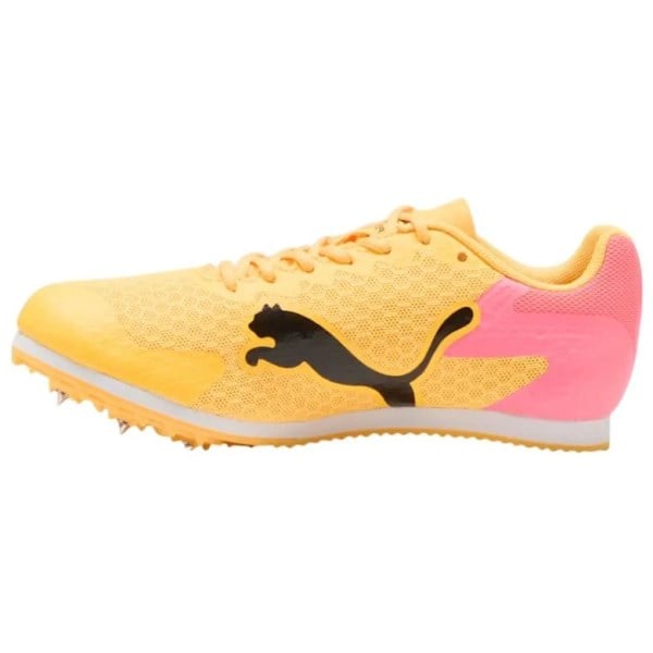 Puma evoSpeed Star 9 - Kids Track and Field Shoes - Sun Stream/Sunset Glow/Black