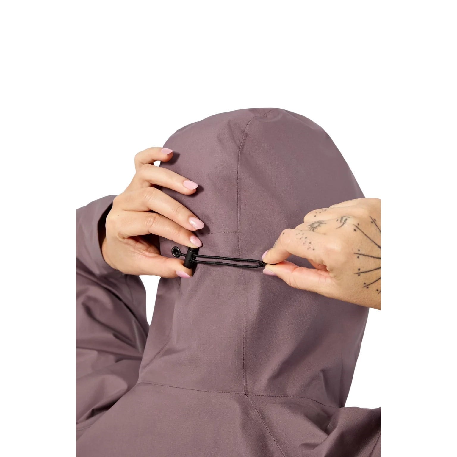 NNormal Womens Trail Rain Jacket 02 - Purple - image 3
